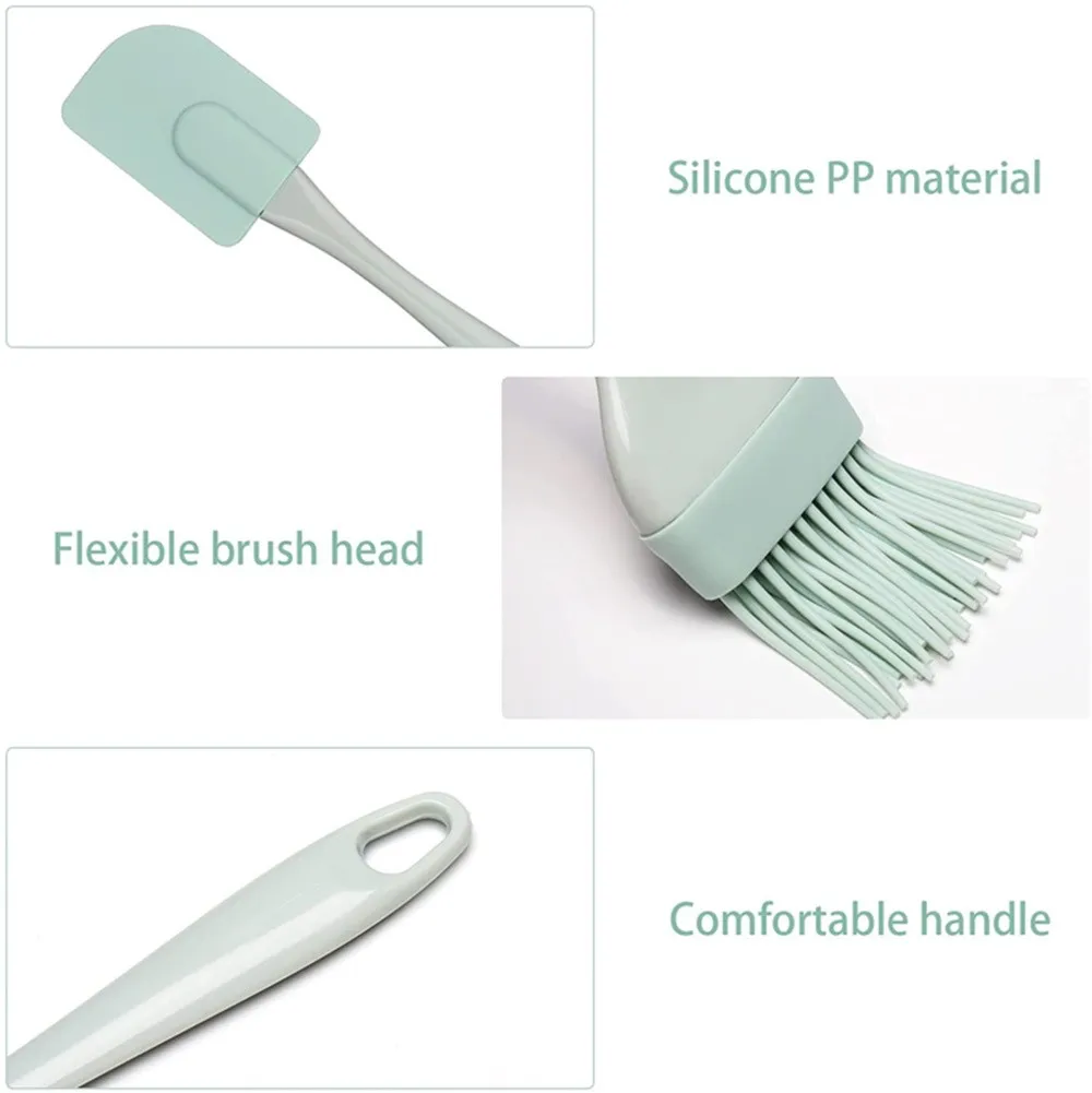 Body Brush - 3Pcs Cream Scraper DIY Bread Cake