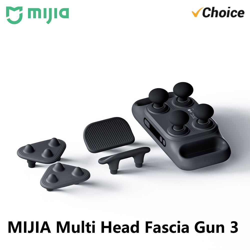 Massage Gun - 2026 NEW MIJIA Multi‑Head Fascia Gun