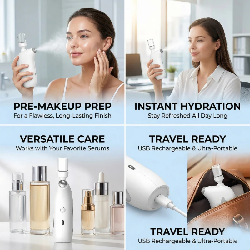 Portable Nano Facial Vaporizer - đánh giá và giá Face Steamer