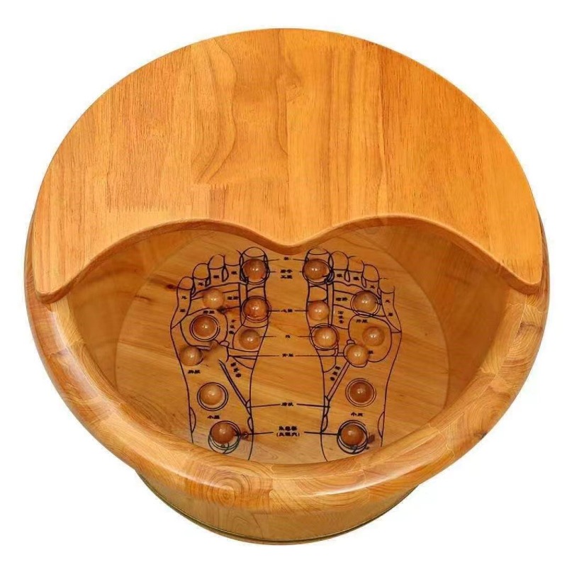 Cedar Wood Foot Soaking Bucket - đánh giá và giá Foot Spa