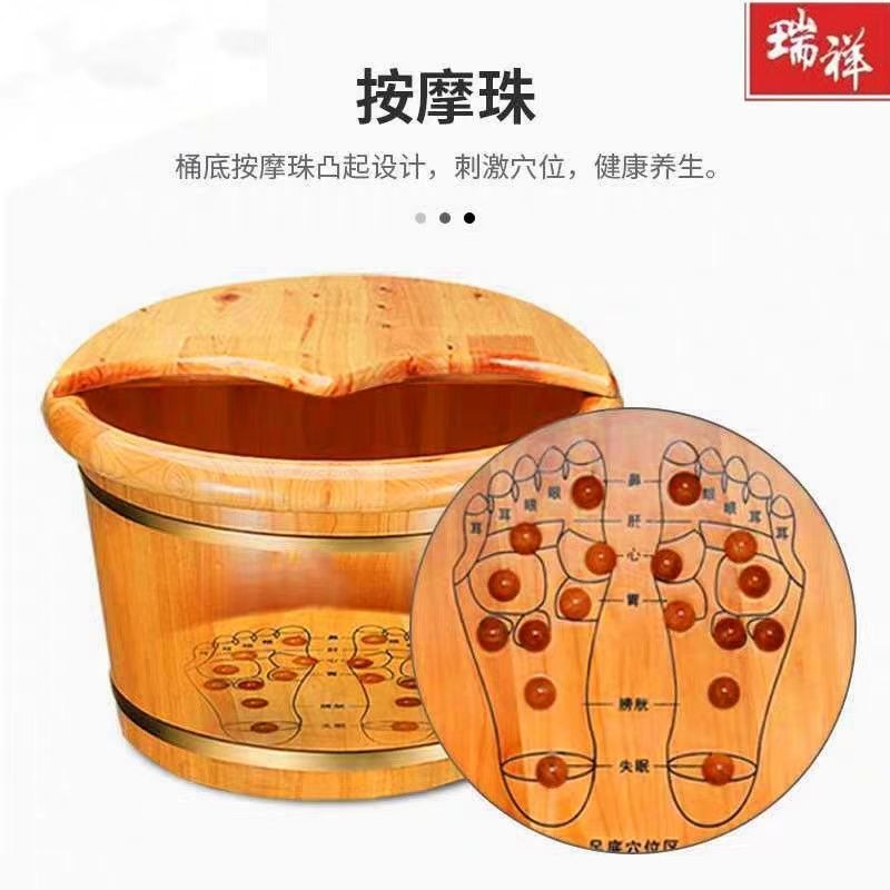 Cedar Wood Foot Soaking Bucket - đánh giá và giá Foot Spa