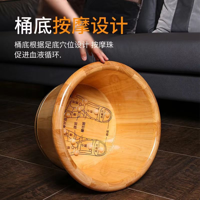 Cedar Wood Foot Soaking Bucket - đánh giá và giá Foot Spa