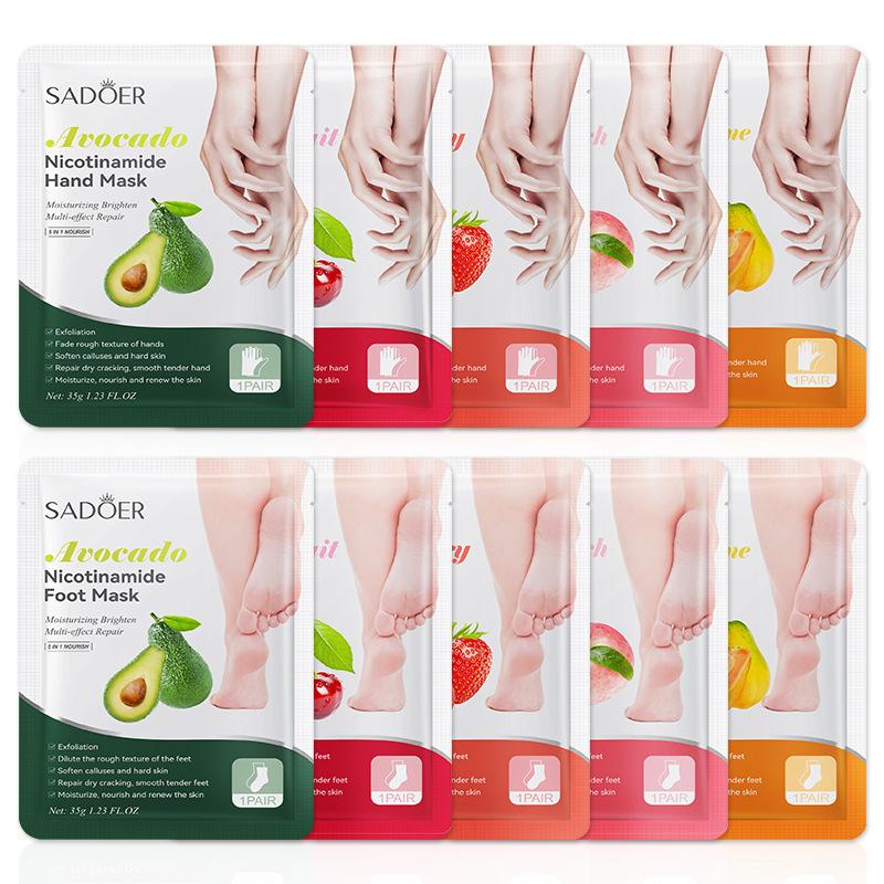 1 Pairs SADOER Fruits Foot Mas - đánh giá và giá Foot Spa