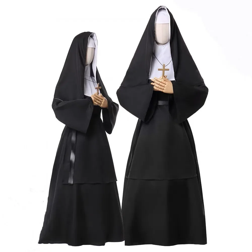 2026 Women Nun Costumes Maria  - đánh giá và giá Bathrobe