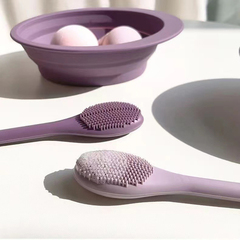 Double Head Silicone Facial Ma - đánh giá và giá Spa Massager