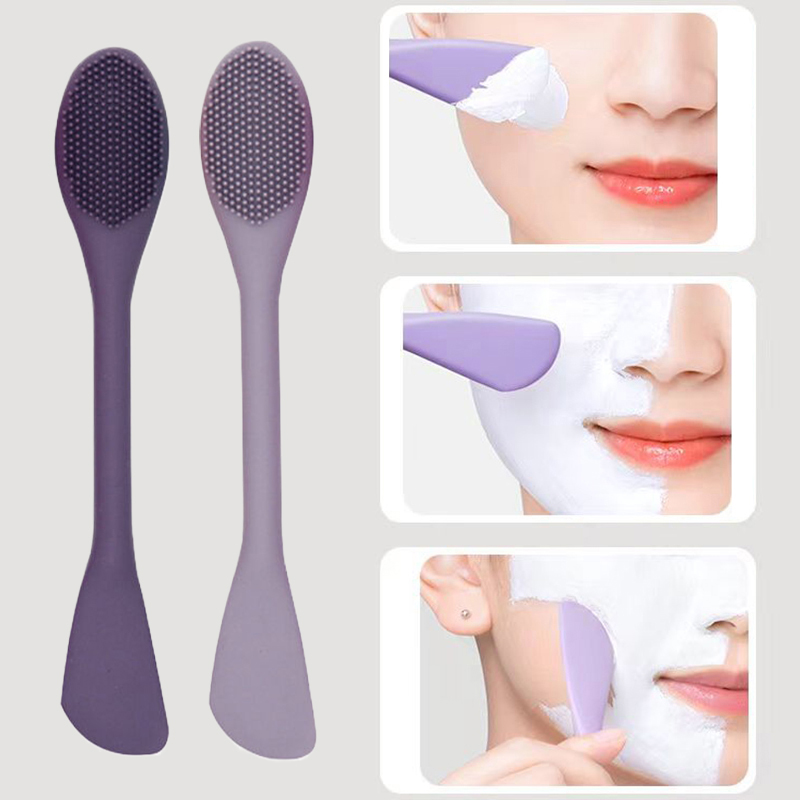 Double Head Silicone Facial Ma - đánh giá và giá Spa Massager