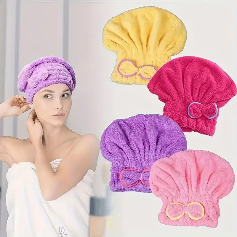 Quick Drying Hair Cap Women Bo - đánh giá và giá Spa Towel