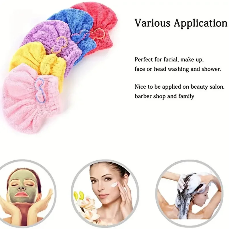 Quick Drying Hair Cap Women Bo - đánh giá và giá Spa Towel