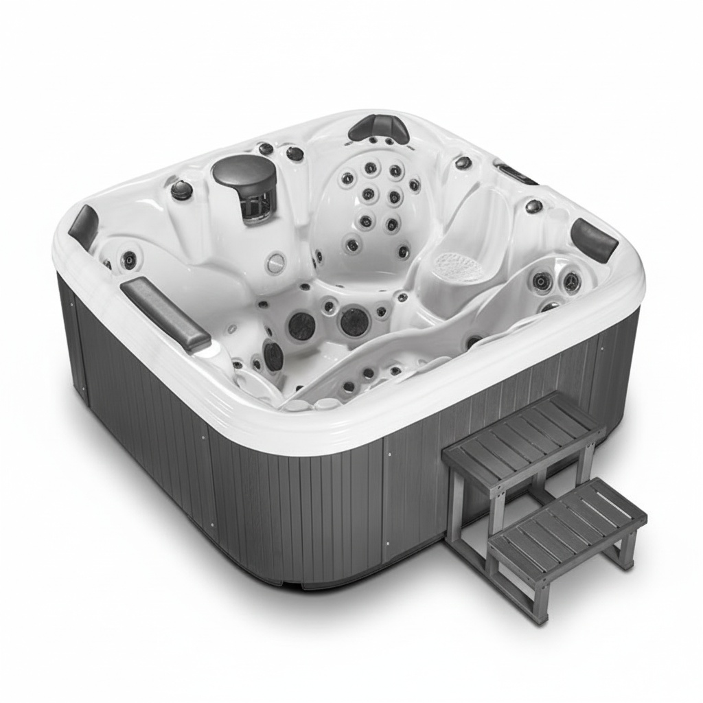 6 Person Hot Tub Spa, Durable  - đánh giá và giá Hot Tub