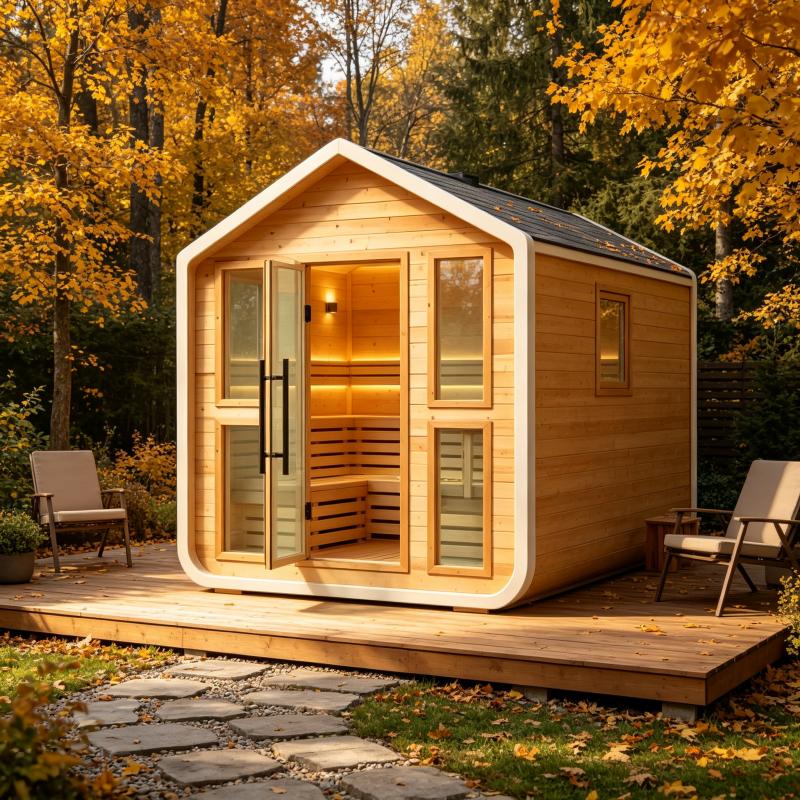 Custom Luxury Sauna Cabin Soli - đánh giá và giá Spa Wellness Gym