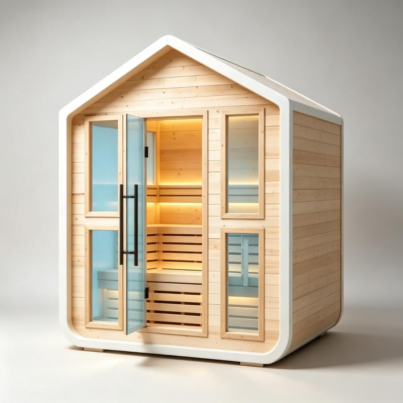 Custom Luxury Sauna Cabin Soli - đánh giá và giá Spa Wellness Gym