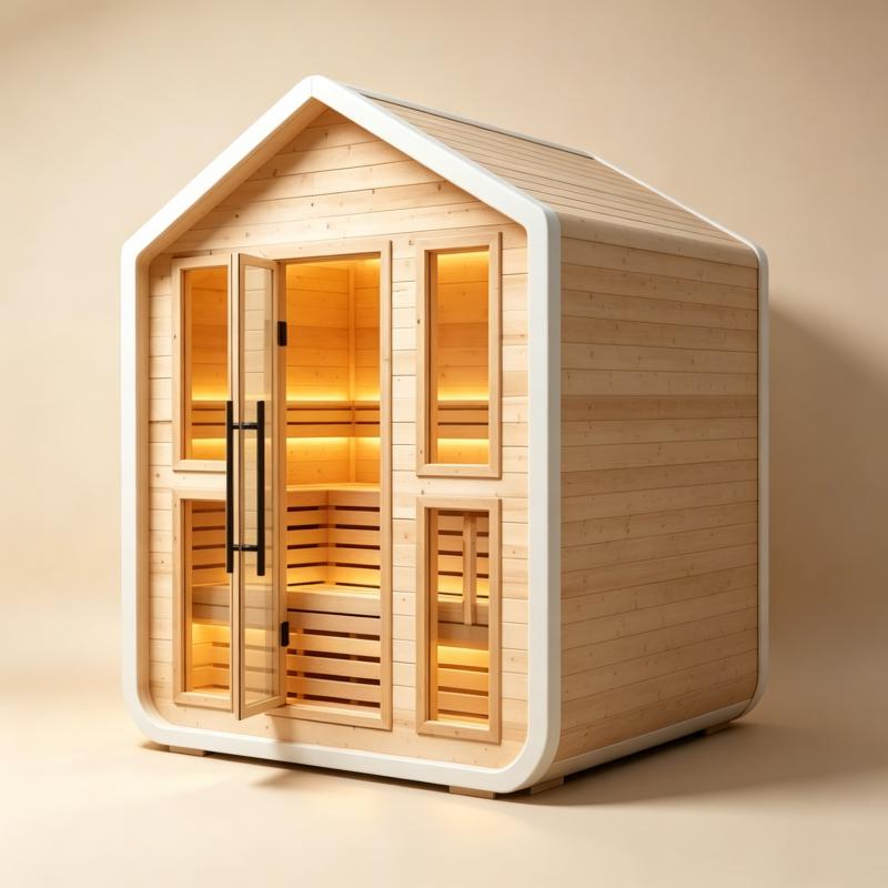 Custom Luxury Sauna Cabin Soli - đánh giá và giá Spa Wellness Gym