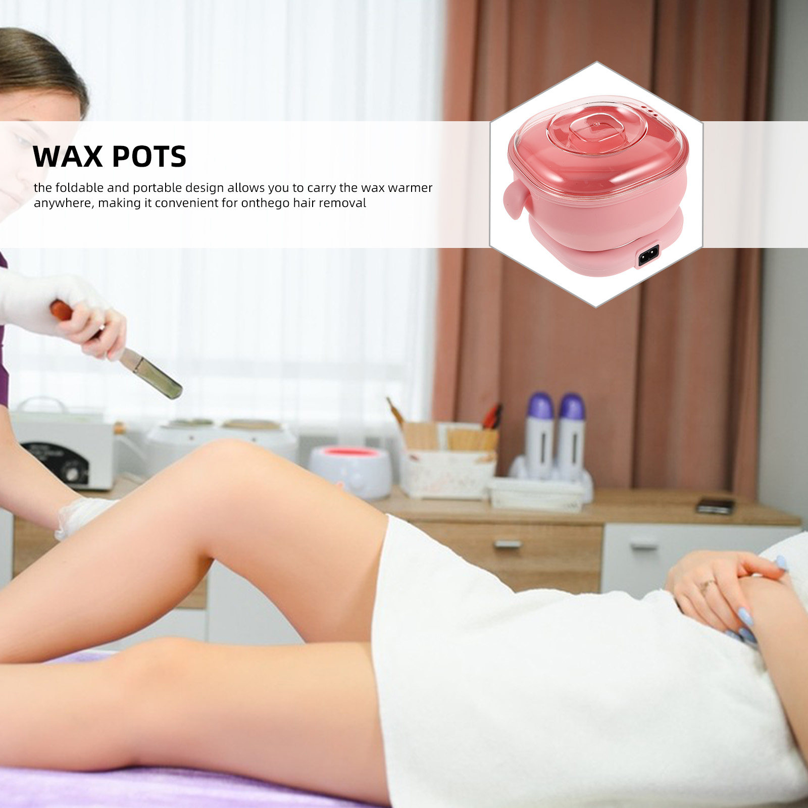 Foldable Portable Wax Warmer f - đánh giá và giá Wax Warmer