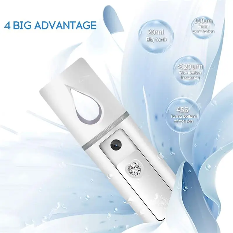 Nano Facial Steamer Mist Spray - đánh giá và giá Face Steamer
