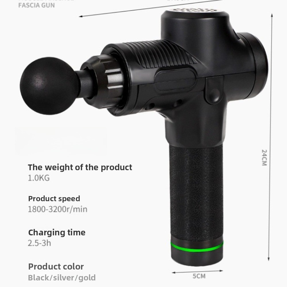Portable Percussion Fascia Mas - đánh giá và giá Massage Gun