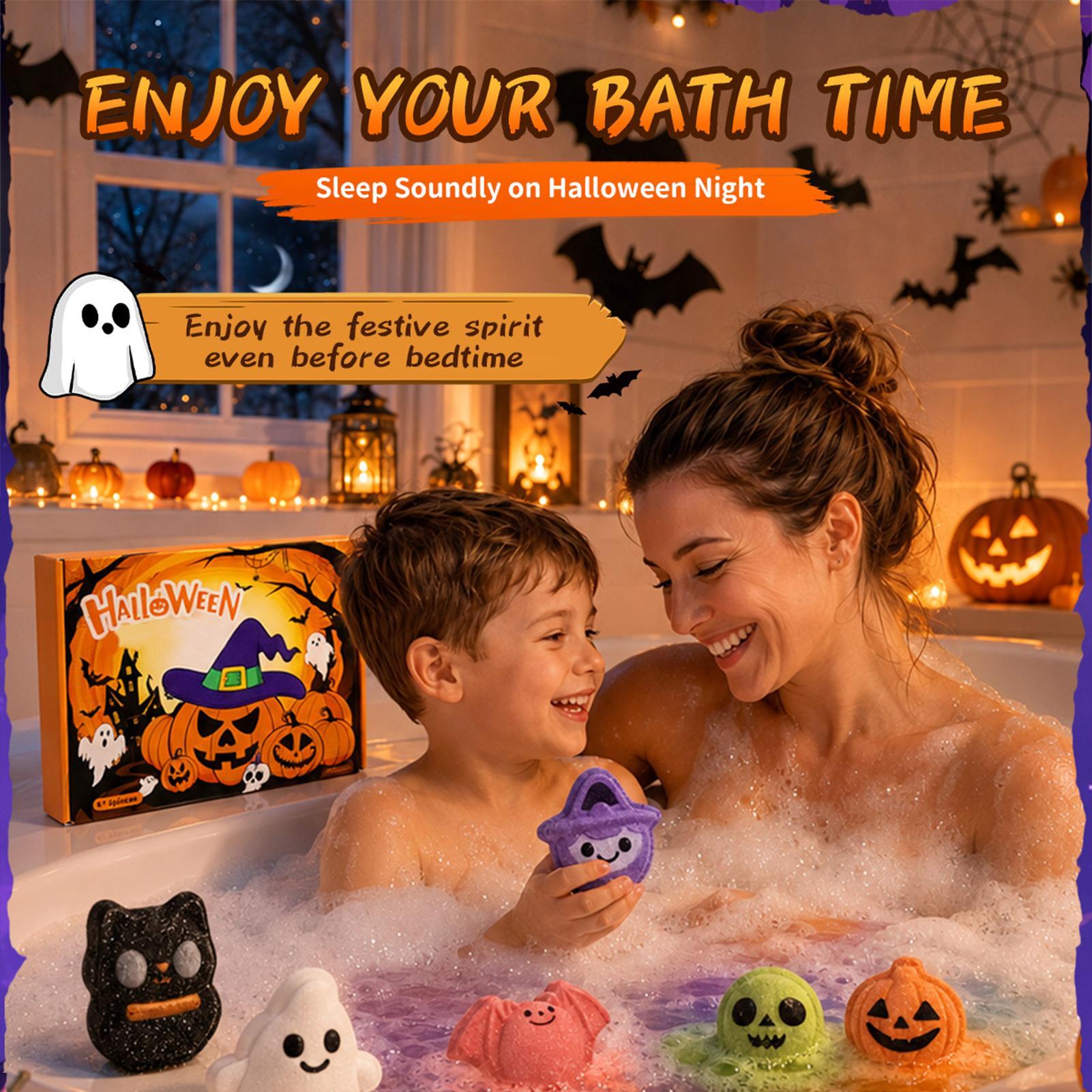Halloween Bath ball Set, 6-pie - đánh giá và giá Bath Salts