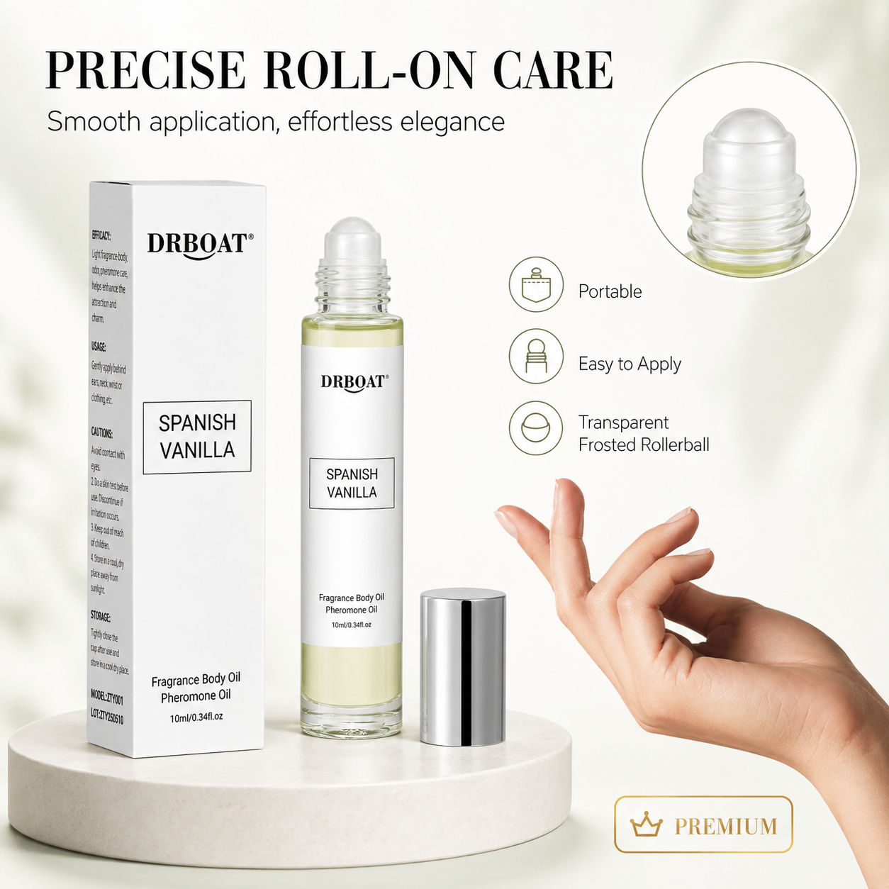 White Oud Pheromone Body Oil 1 - đánh giá và giá Body Oil