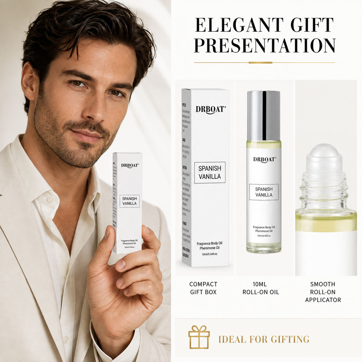White Oud Pheromone Body Oil 1 - đánh giá và giá Body Oil