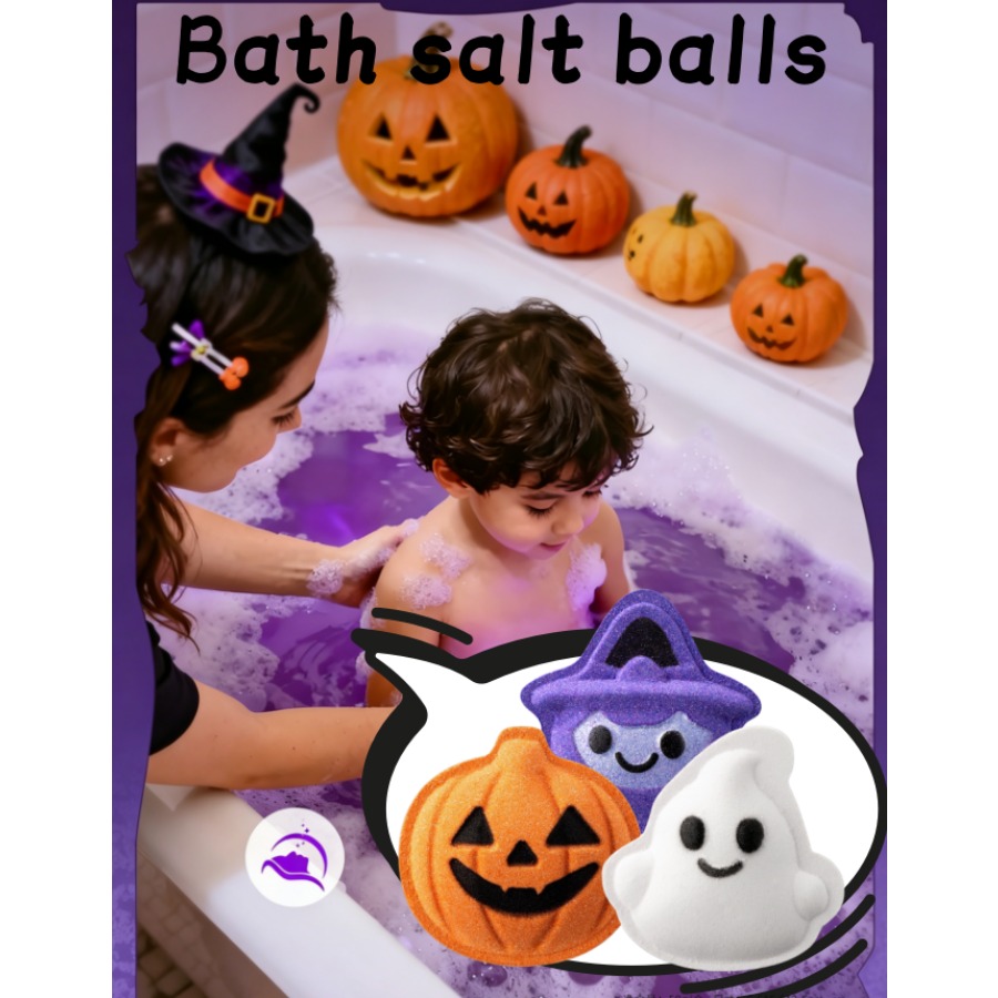 1/3pcs Halloween Toy Bath Salt - đánh giá và giá Bath Salts