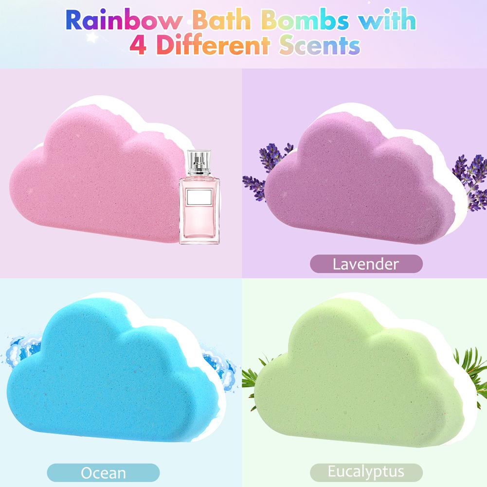 Rainbow Cloud Bath Ball for Ki - đánh giá và giá Bath Salts