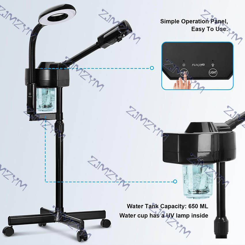 2-In-1 Facial Steamer with Lig - đánh giá và giá Face Steamer