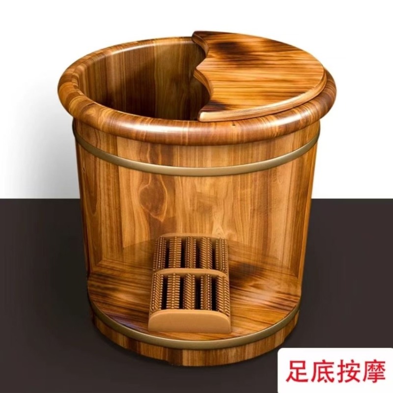 Wooden Foot Soaking Bucket, So - đánh giá và giá Foot Spa