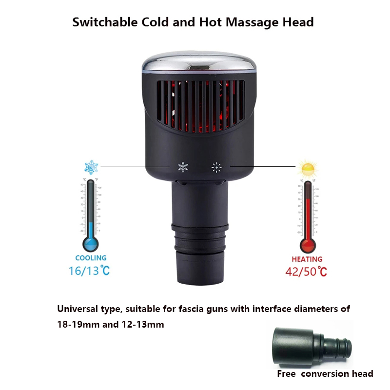 New Heat-Cold Fascia Gun Massa - đánh giá và giá Massage Gun