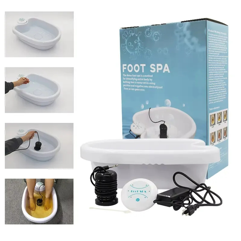 Detox Ion Electric Foot Spa Ba - đánh giá và giá Bath Salts