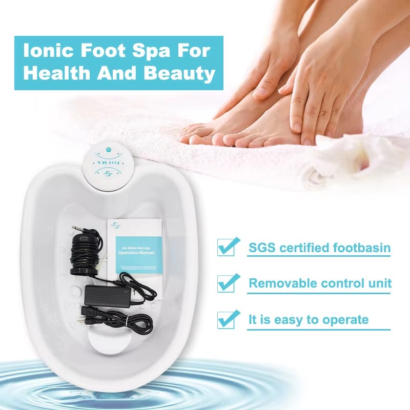 Detox Ion Electric Foot Spa Ba - đánh giá và giá Bath Salts