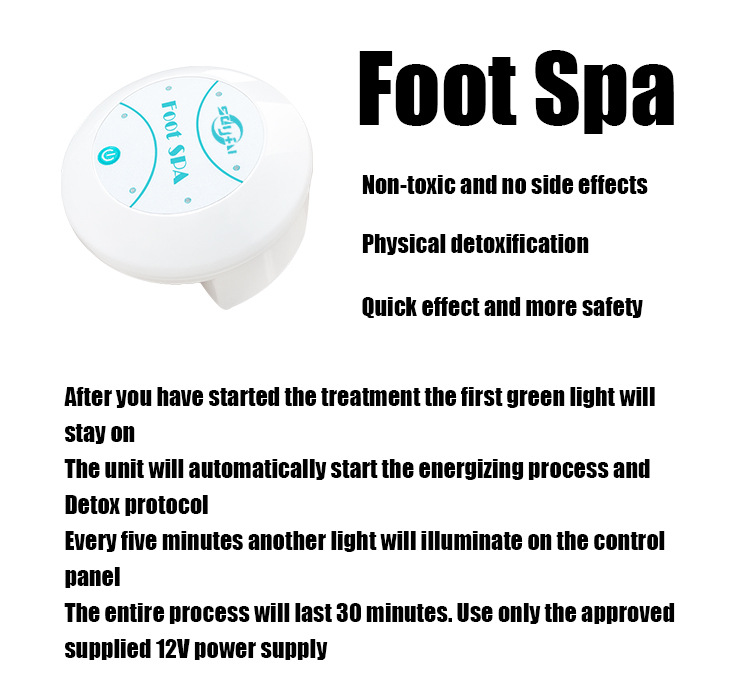 Detox Ion Electric Foot Spa Ba - đánh giá và giá Bath Salts