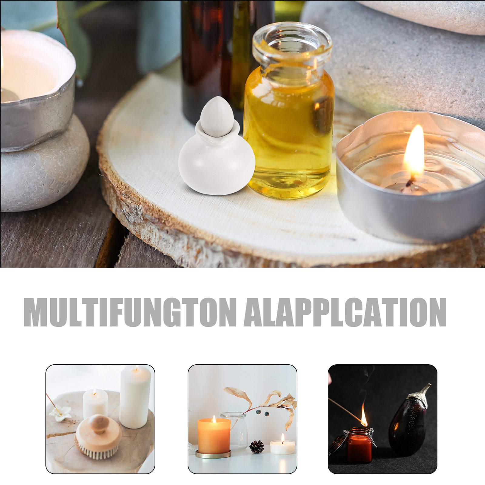 Ceramic Essential Oil Bottle 4 - đánh giá và giá Spa Massager