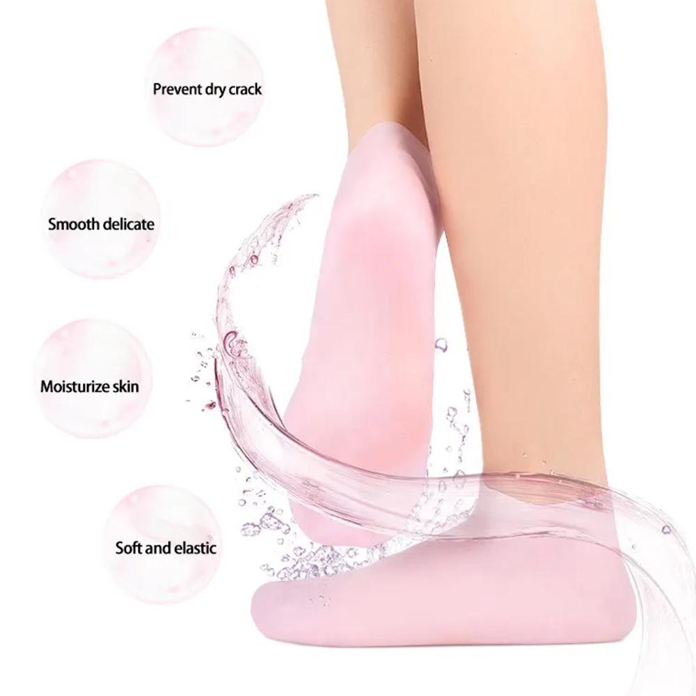 1Pair Silicone Foot Care Socks - đánh giá và giá Foot Spa
