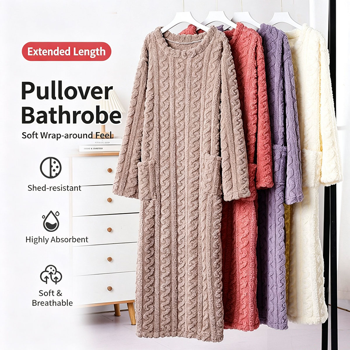 Winter Coral Velvet Nightgown, - đánh giá và giá Bathrobe