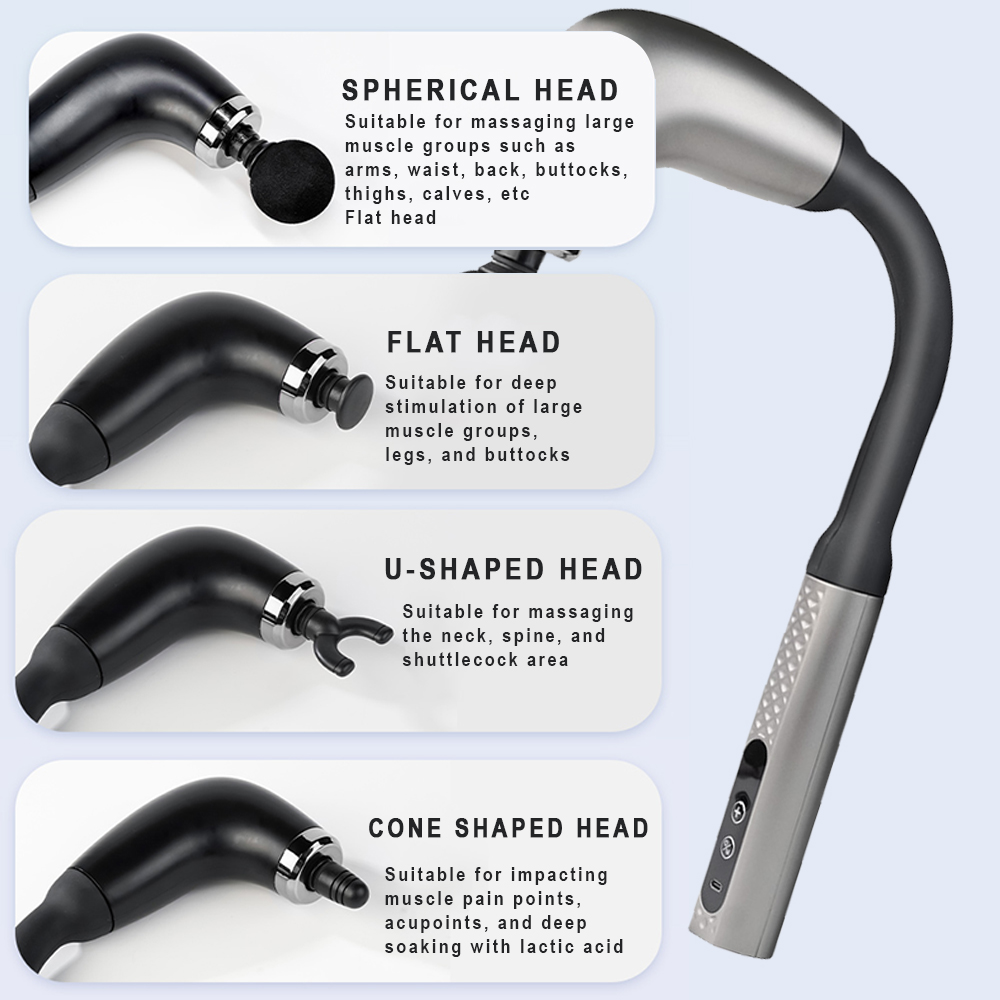 Portable Fascial Massage Gun E - đánh giá và giá Massage Gun