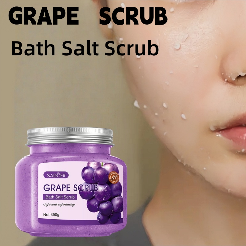 Grape Bath Salt Scrub 350g, Ex - đánh giá và giá Bath Salts