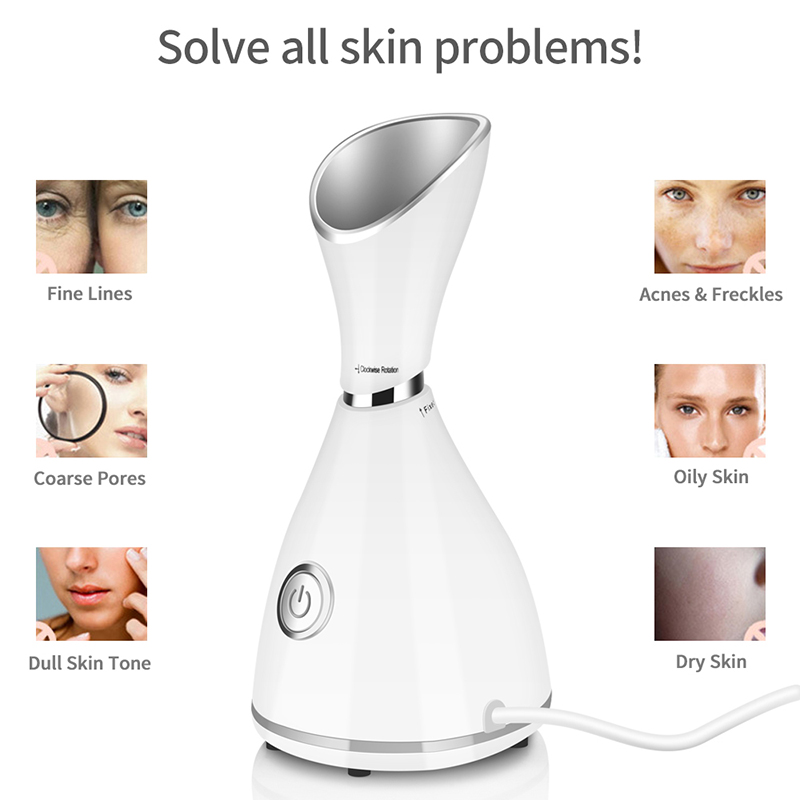 Portable Nano Ionic Hot Mist F - đánh giá và giá Face Steamer