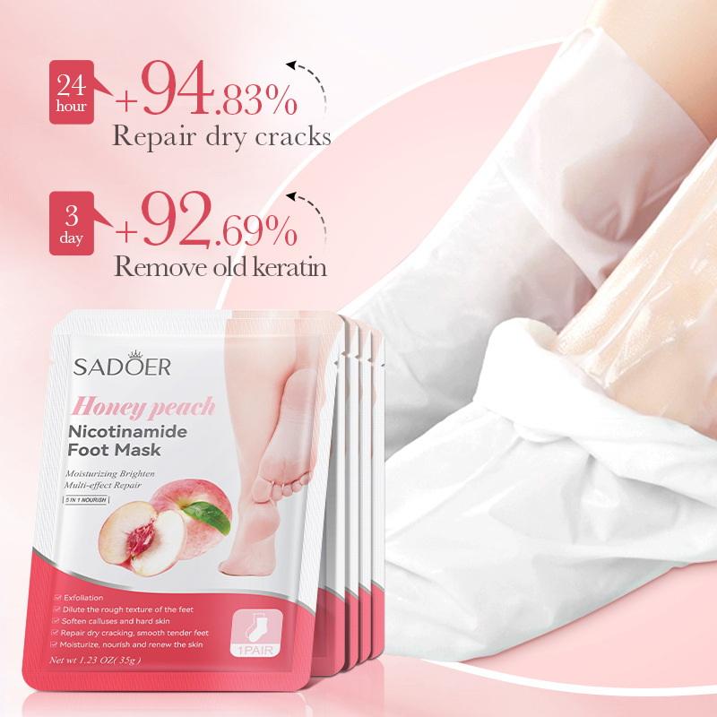 1 Pairs SADOER Fruits Foot Mas - đánh giá và giá Foot Spa