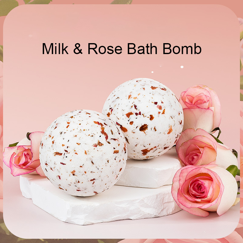 Natural Rose Milk Bubble Bath  - đánh giá và giá Bath Salts