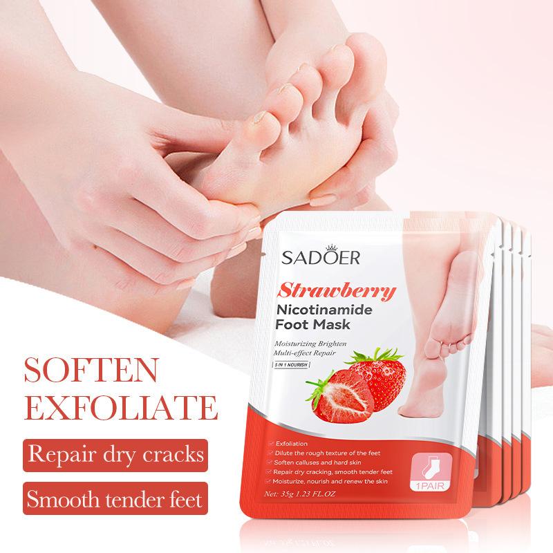 1 Pairs SADOER Fruits Foot Mas - đánh giá và giá Foot Spa