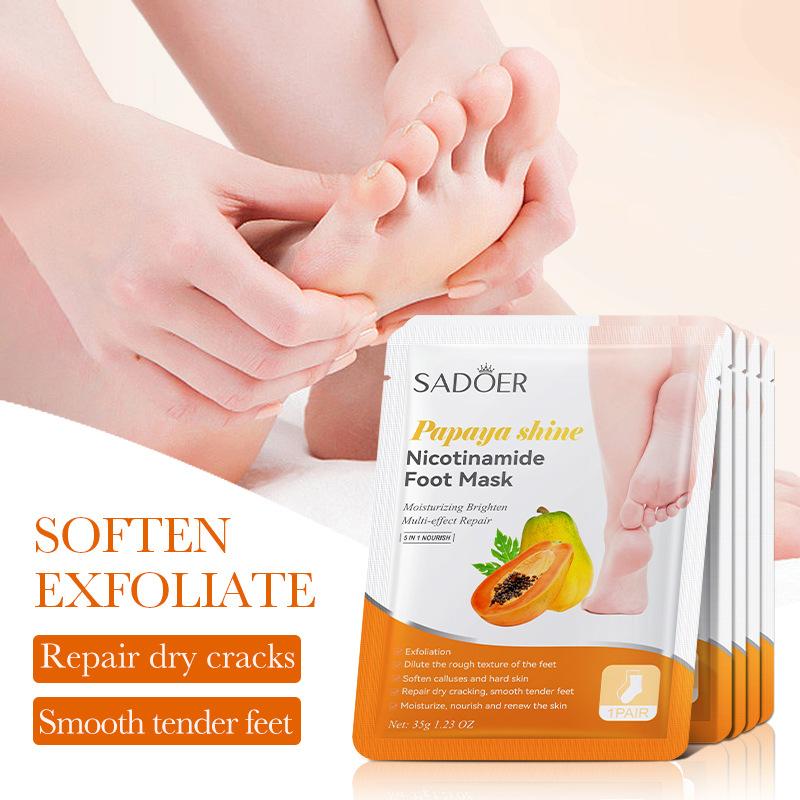 1 Pairs SADOER Fruits Foot Mas - đánh giá và giá Foot Spa