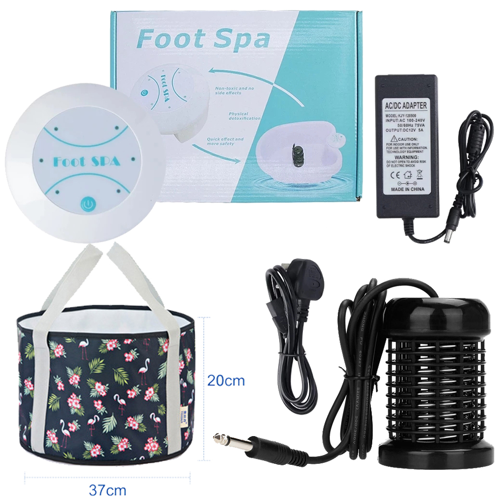 Foot Detox Ionic Spa Massager  - đánh giá và giá Bath Salts