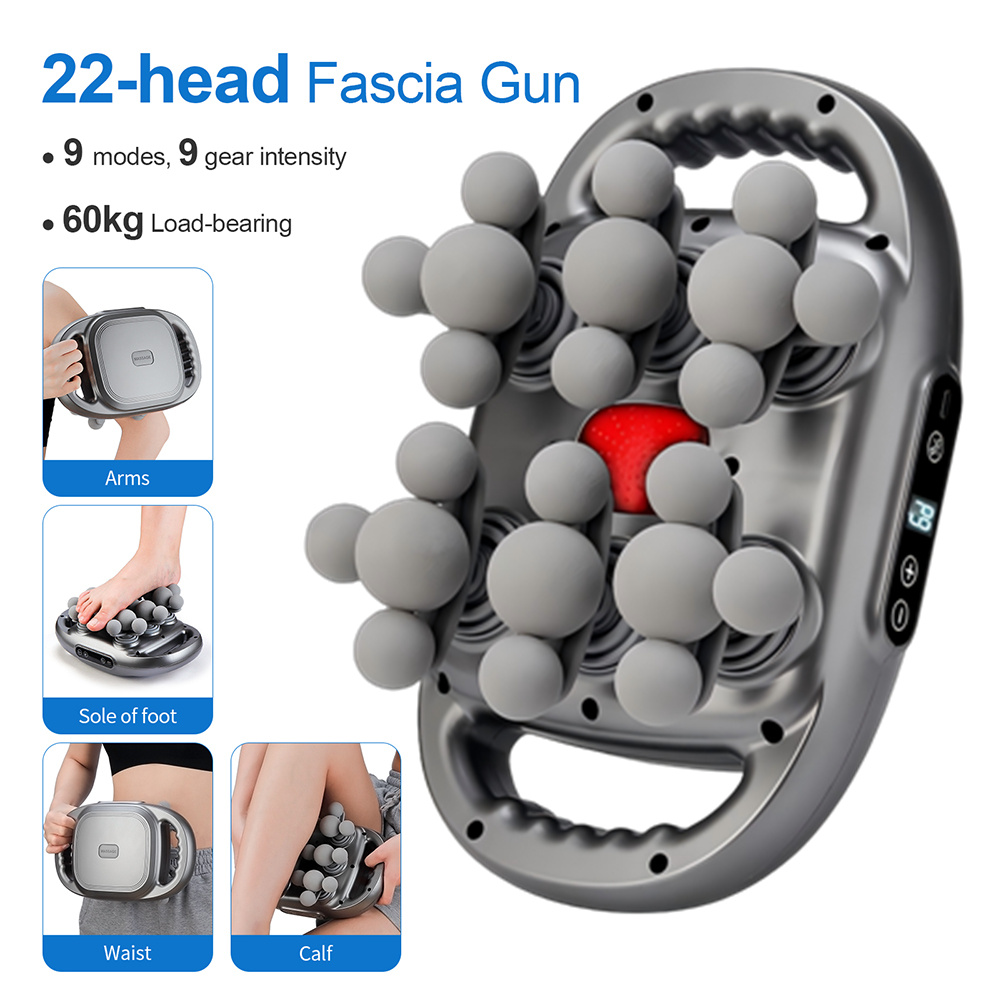 22-Head Fascia Gun High-Freque - đánh giá và giá Massage Gun