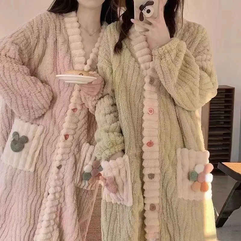Women's Padded Thickened Warm  - đánh giá và giá Bathrobe