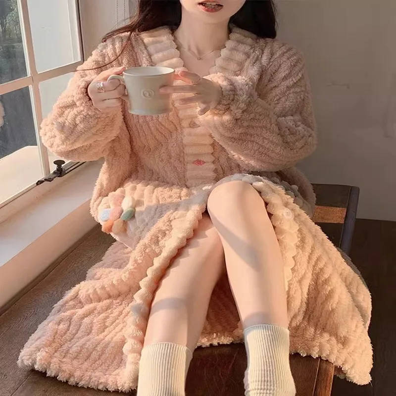 Women's Padded Thickened Warm  - đánh giá và giá Bathrobe