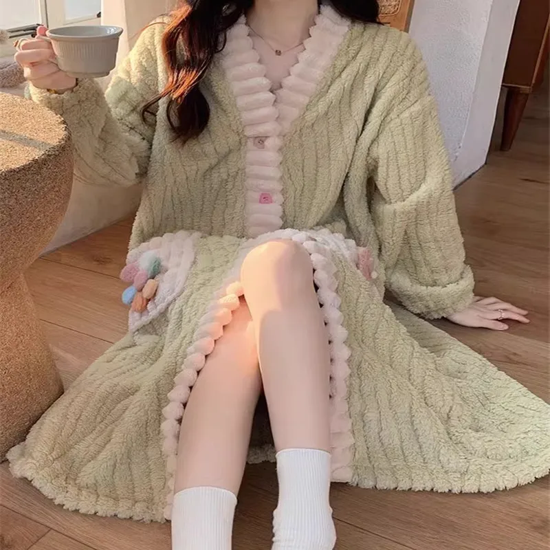Women's Padded Thickened Warm  - đánh giá và giá Bathrobe