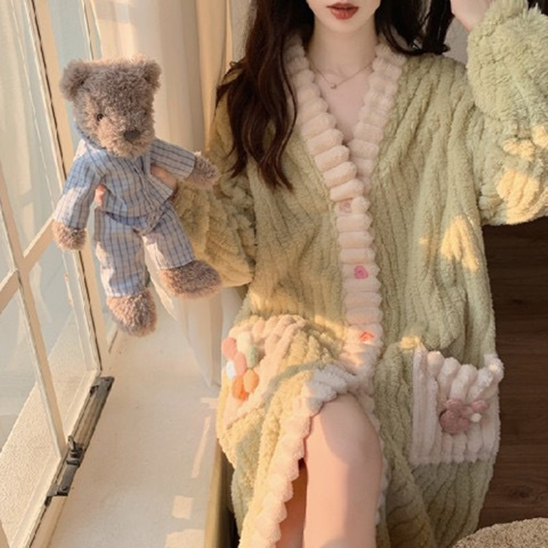 Women's Padded Thickened Warm  - đánh giá và giá Bathrobe