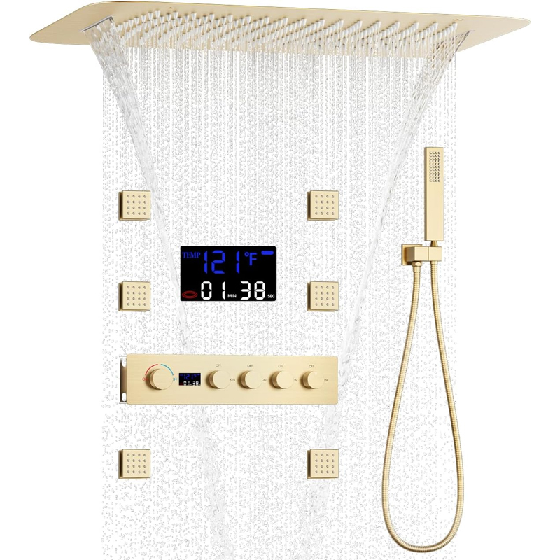 Brass Brushed Gold Digital Dis - đánh giá và giá Body Brush