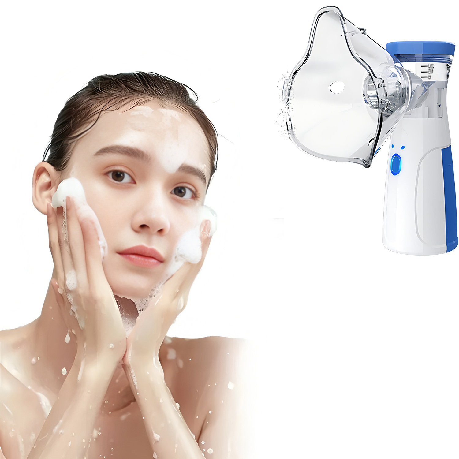 Mini Facial Steamer Silent Mes - đánh giá và giá Face Steamer