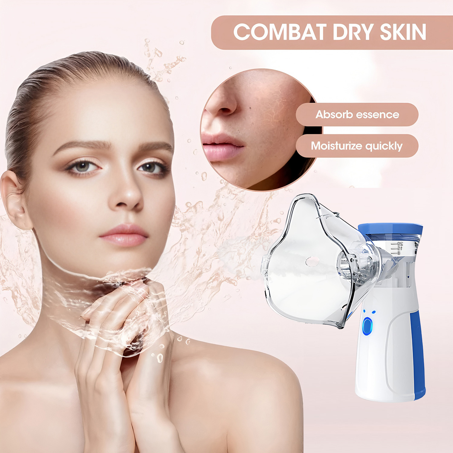 Mini Facial Steamer Silent Mes - đánh giá và giá Face Steamer
